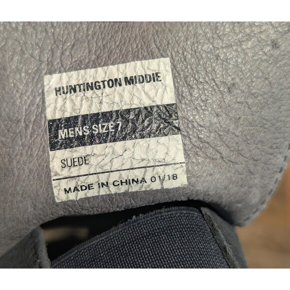 SeaVees Huntington Middie Mens 7 Suede Slip On Sneakers - Picture 5 of 6